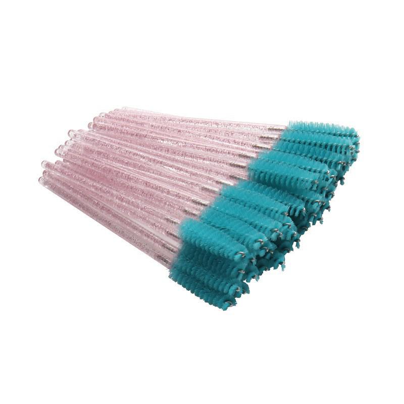 Disposable Crystal Rod Eyelash Extensions Brush - Spiral Curl Comb