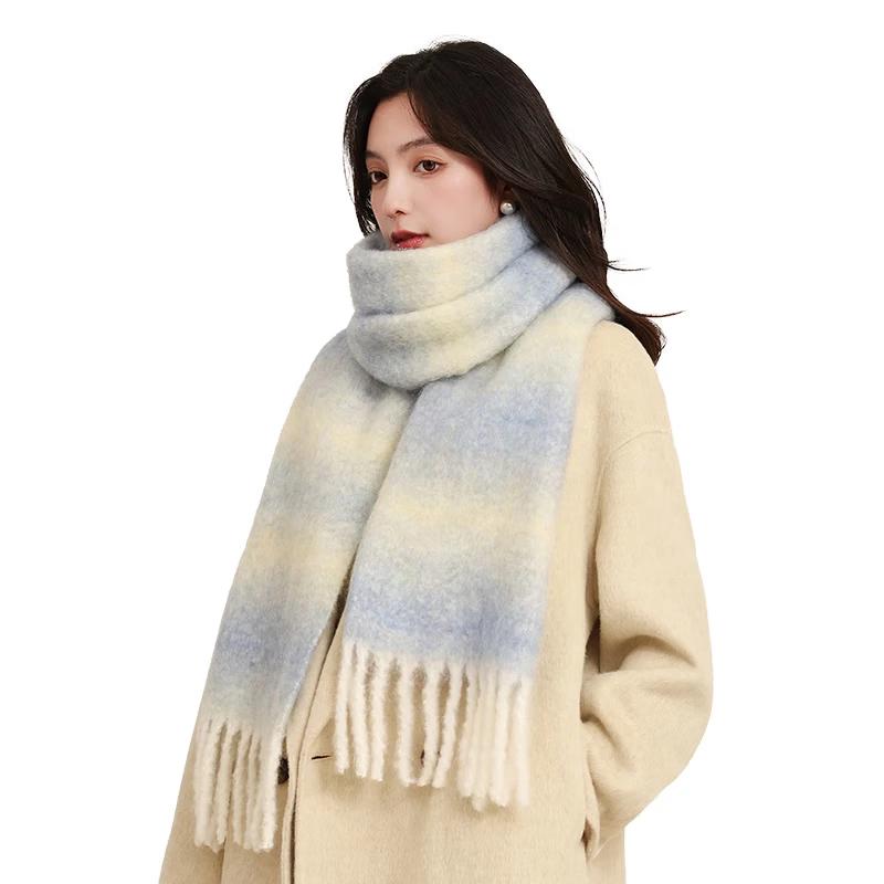 Muerxi Women's Luxury Wool Scarf & Shawl