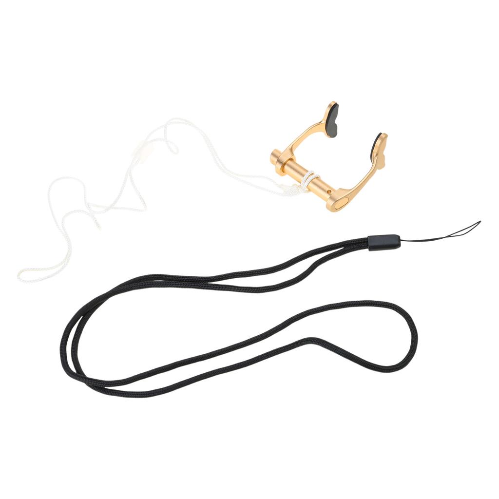 Зажим для носа для плавания со шнурком для взрослых, защита носа из алюминиевого сплава, нескользящий зажим для носа для дайвинга и плавания, серфинга