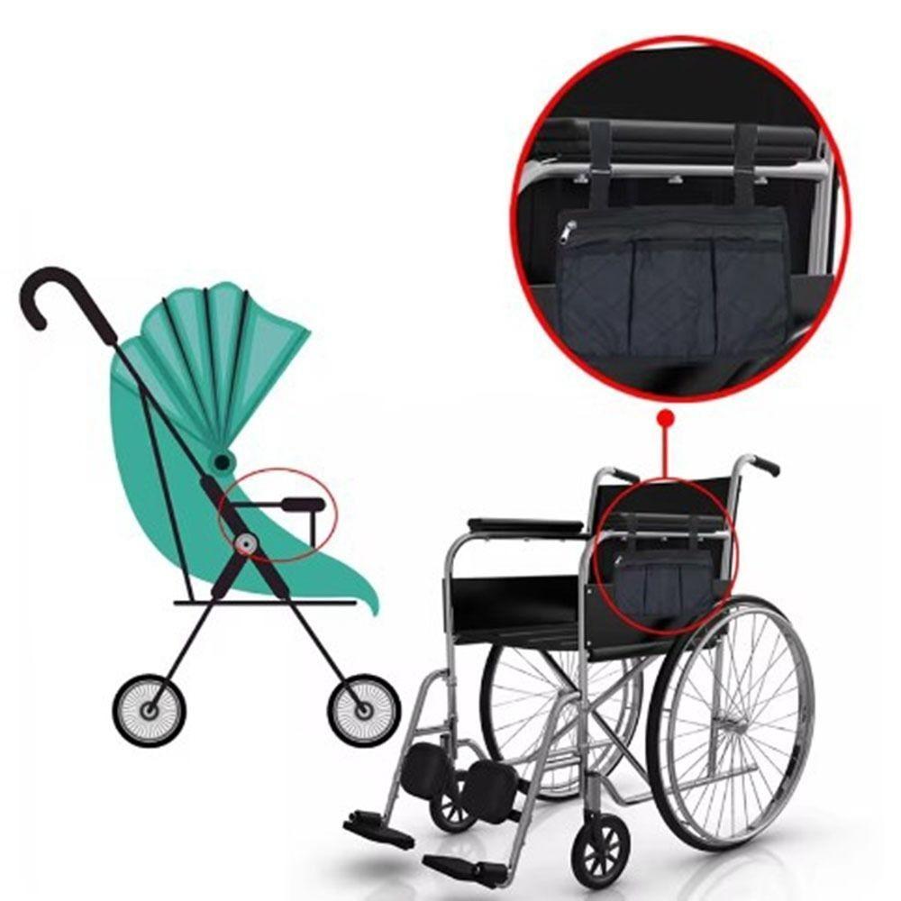 Multi-pocket Seat Armrest Side Storage Bag Large Capacity Baby Stroller Hanging Bag  Stroller
