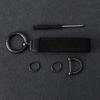 Anti-Scratch Key Protection Suede Car Key Chain Ring Holder Keyfob Accessories For Mercedes Benz AMG W203 W204 W205 W209 W210 BK1
