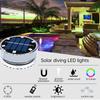 Solar Swimming Pool Lights Waterproof Led Remote Control Floating Light for Patio Garden Pool Fountain Waterfall Deco Buried