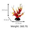 Colorful Resin Coral Aquarium Ornament for Sea Tank Landscaping