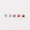 Cartoon Cat Claw Ceramic Small Cute Fashion  Accessories Drop Earrings Party Jewelry Stud Earrings