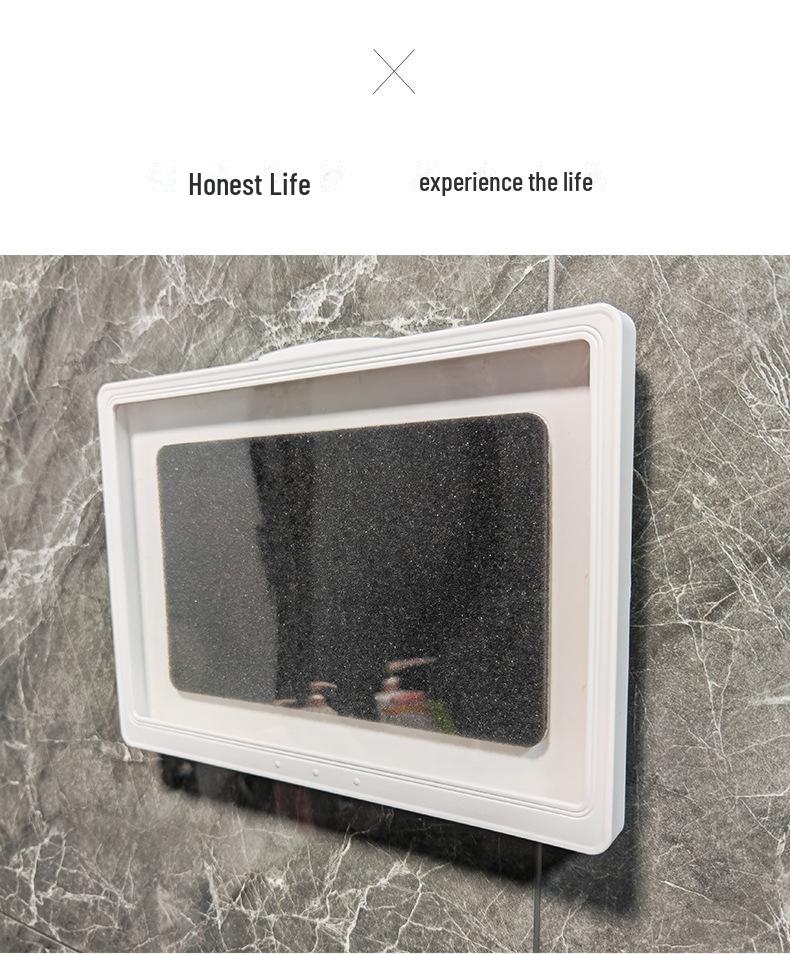 Водонепроницаемый держатель для iPad и планшета для ванной – Белый АБС-пластик