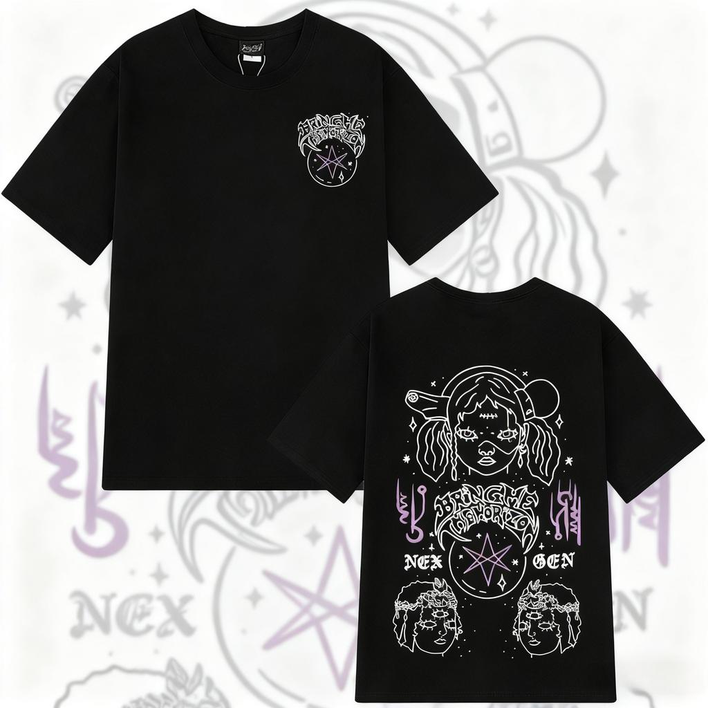 2025 Summer BMTH BringMe TheHorizon Album Post HuUnisex Nex Gen Heavy Metal Rock Band Unisex Hip Hop 100 Pure Cotton Printed Tshirt