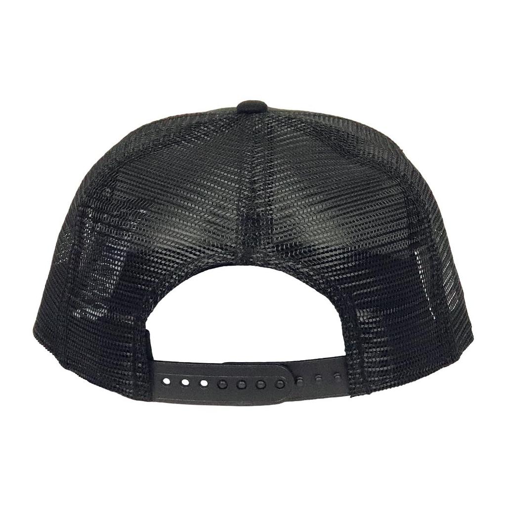 New Era 9FIFTY Mesh Solid with 99HeadwearShop Standard Men's Cap, Color, Sticker, Fit, Black, [Used]