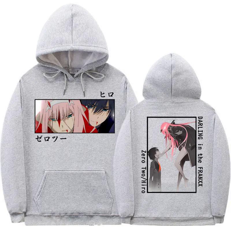 Японское аниме Darling In The Franxx Hoodie
