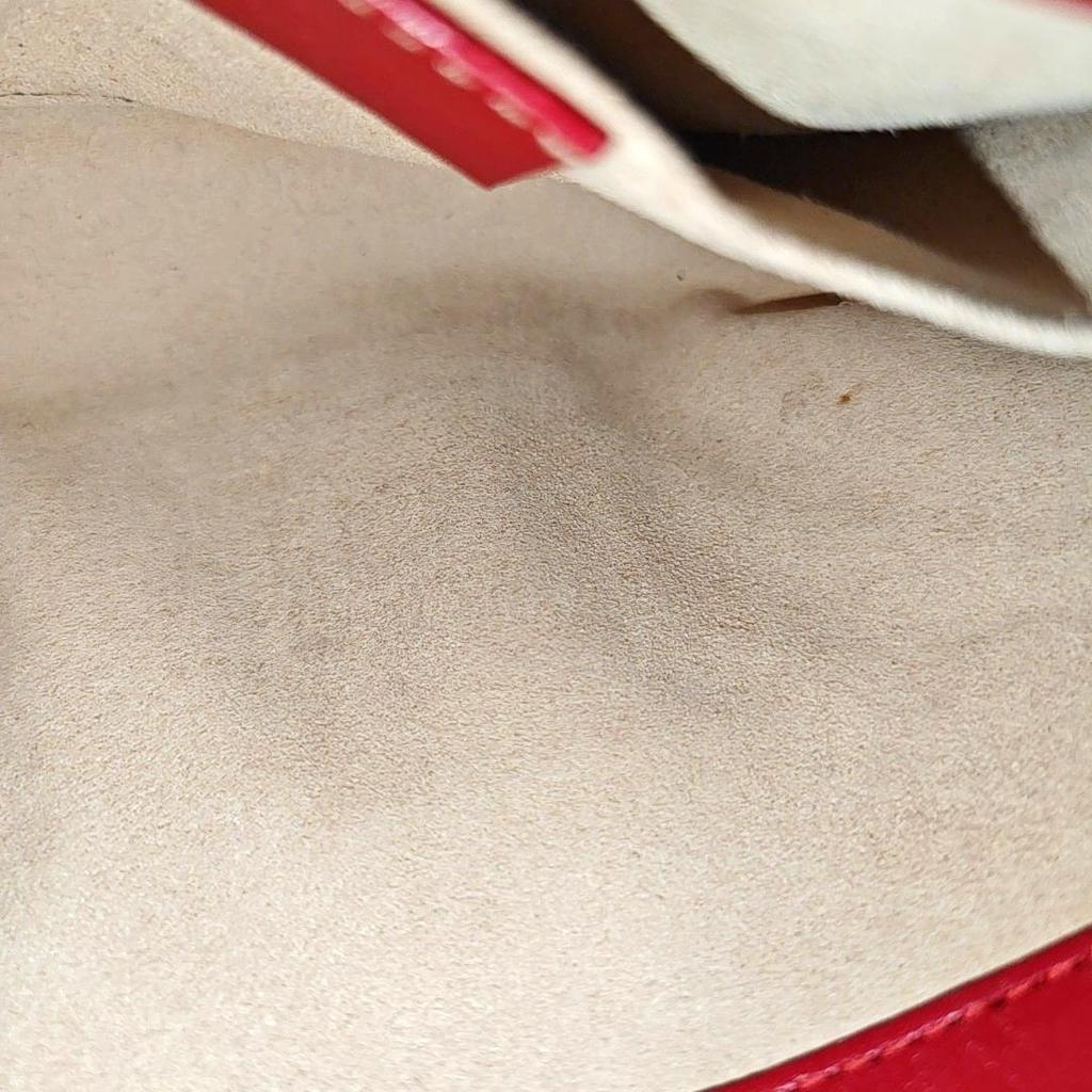 [Pre-Owned] Gucci GG Marmont Matelassé Mini Bag 'Red' - Fair #365OD8