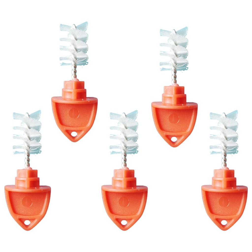 Набор из 5 заглушек для пивных кранов и щеток для чистки кранов разливного пива, обеспечивающих чистоту и свежесть кранов