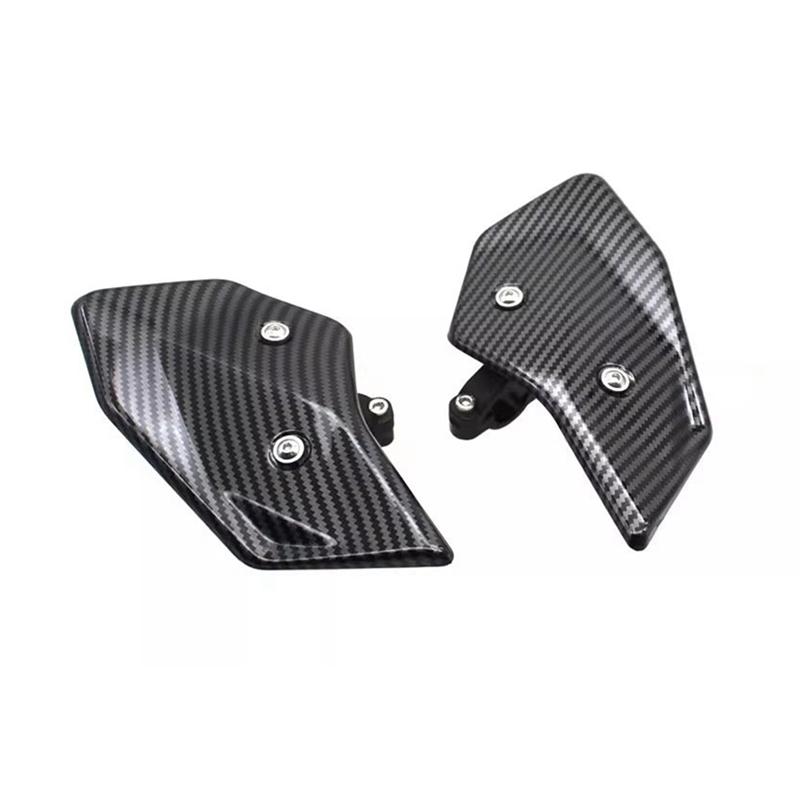 For Motorcycle Windshield Side Wing Deflector Fairing For Moto Guzzi V85TT V85 TT -2025 Carbon