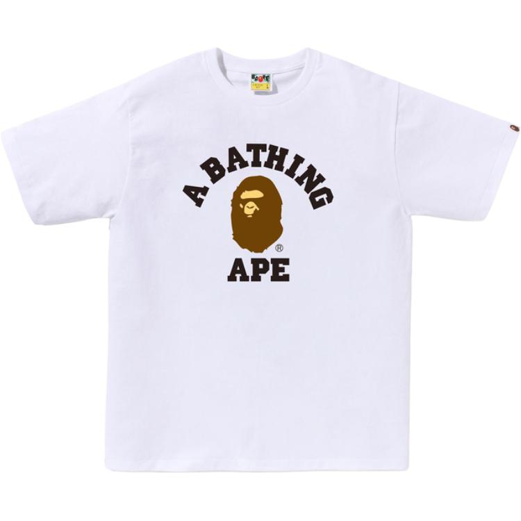 A Bathing Ape logo T-shirt 0ZXTEMX00110P