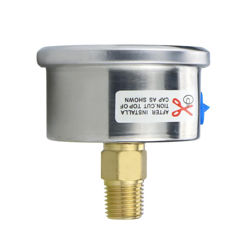 MAIRUIKESI Pressure Gauge 2 inch(50mm ) 2.5% NPT,G,ZG1/4 Steel case Back Connection Vacuum Mamometer For Hydrualic Water Gas