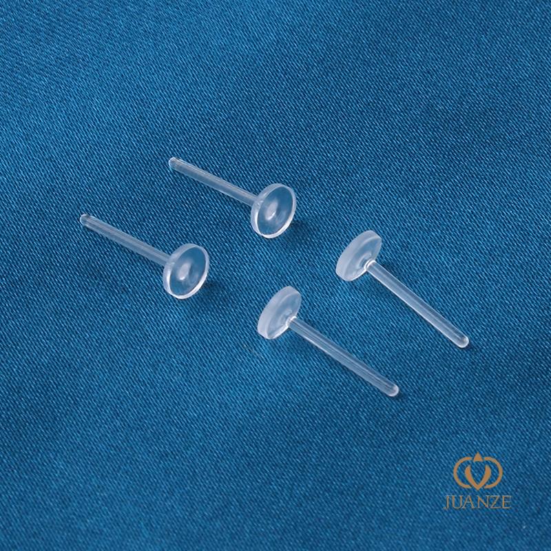 Невидимые украшения для ушей своими руками: Прозрачные серьги, гвоздики, клипсы и винты — аксессуары для безболезненного преобразования