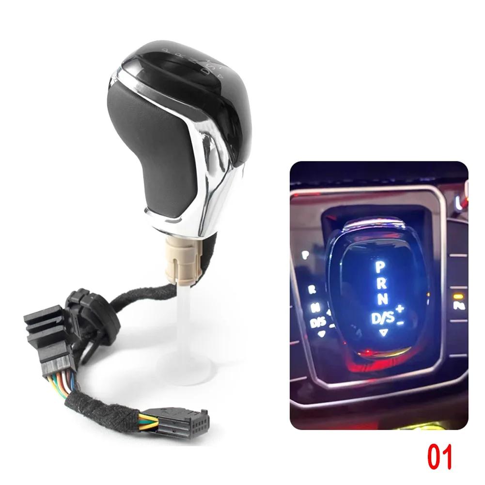 Для VW Golf 7 Passat B8 Tiguan MK2 CC Scirocco Octavia Kodiaq Super Jetta MK5 MK6 Seat ibiza leon Светодиодный электронный рычаг переключения передач