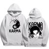 KPOP 4th Album "KARMA" Same Style Unisex Oversized Hoodie FELIX HAN BANGCHAN CHANGBIN HYUNJIN LEE KNOW K-POP Merchandise Apparel