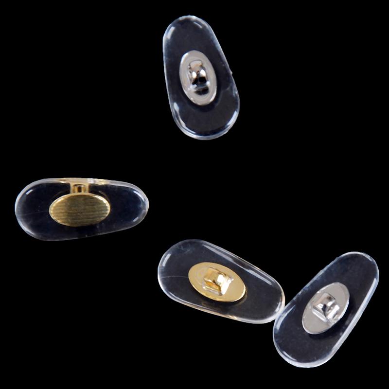 10 пар силиконовых носовых упоров для очков, солнцезащитных очков, носовых упоров для очков