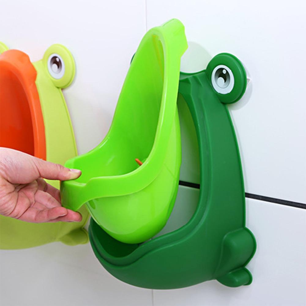 Anti-leakage Potty Baby Hygiene Toilet Frog Standing Potty Urination Pot Children Potty Toilet
