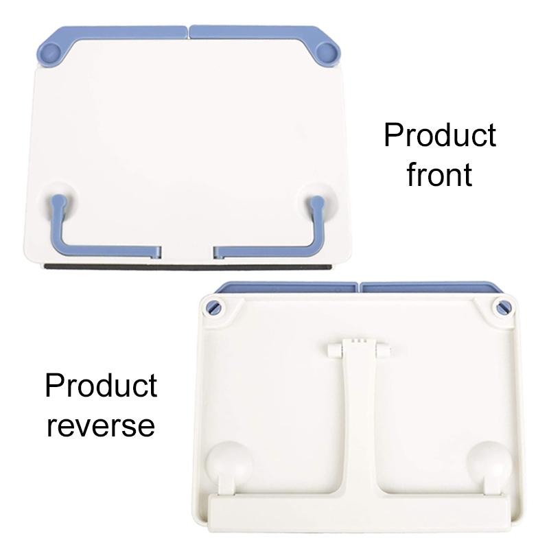 1PC Reading Stand Portable Books Stand Recipe Shelf Folding Cookbook Holder Organizer Bookend for Music Score Recipe Tablet TMZ