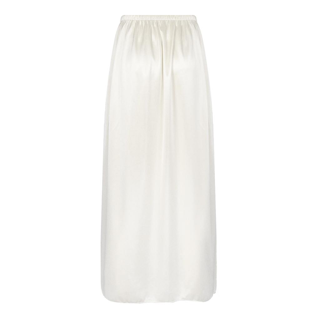 Женская гладкая однотонная нижняя юбка с эластичным поясом для вечернего платья, юбки