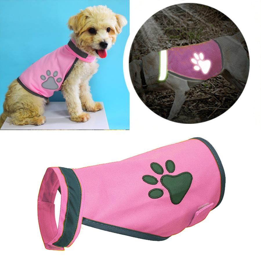 New Reflective Dog Safety Vest for Golden Retrievers, Labradors, and Huskies - Breathable Dog T-Shirt