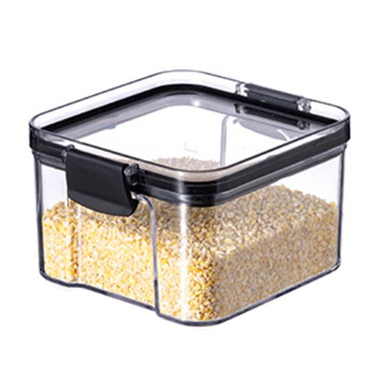 1/5Pcs Sealed Tank Large Capacity Food Grade BPA Free Transparent Design Airtight Food Flour