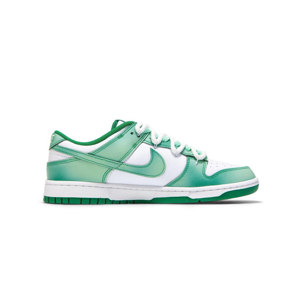 Nike Кроссовки Dunk Скользкие Устойчивые к истиранию Низкие Скейтбордические Мужские Белые Зеленые HF5441-101(Team1326-SBOX)