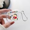 Case For Airpods 2 4 Pro3 1 Pro2 Pro 3 Clear Earphone Cases Cover Crayon Shin Chan