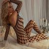 Off Shoulders Crotchless Bodystocking For Sex Transparent Sexy Lingerie Fishnet Bodysuit Erotic Costumes  Full Body Stockings