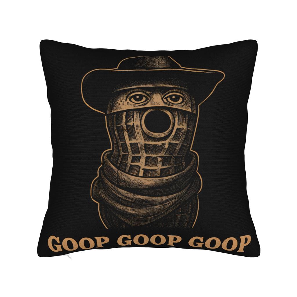 Pillow Case Funny The Burnt Peanut GOOP Bungulator Design Pillow Cover For Sofa Couch Bed Living Room Cute Funny Pillowcases