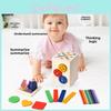 Gear Learning Wooden Shape And Color Sorting Toy For Kids Developmental Play