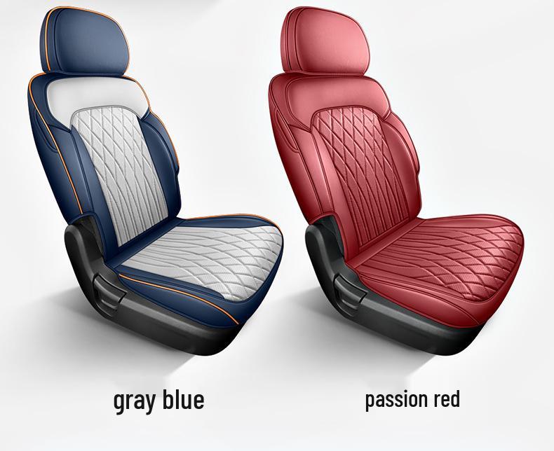 Современный универсальный чехол на автомобильное сиденье MUFASA, полная кожаная обивка, подходит для 23 моделей, подушка для четырех сезонов.