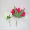30cm Size Giant Velvet Peony Handmade Simulated Foaming Velvet Peony  Wedding Decoration