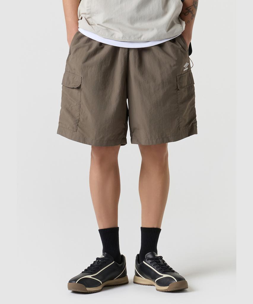 UMBRO Classic Cargo Knee-Length Shorts Brown Ur123Chp33 (A Type)