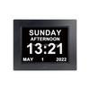 Customizable Auto Dimming WiFi Modern Quartz Digital Calendar Day Clock 7 Inch Medication Reminder Dementia/Alzheimer
