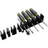 Magnetic Screwdriver Organizer Rack Heavy Duty Screwdriver Holder Organizer Tool Holder Storage Holder for Screwdrivers
