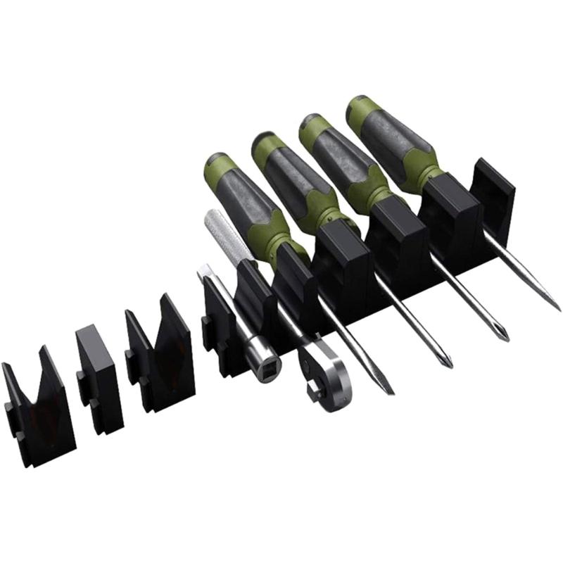 Magnetic Screwdriver Organizer Rack Heavy Duty Screwdriver Holder Organizer Tool Holder Storage Holder for Screwdrivers
