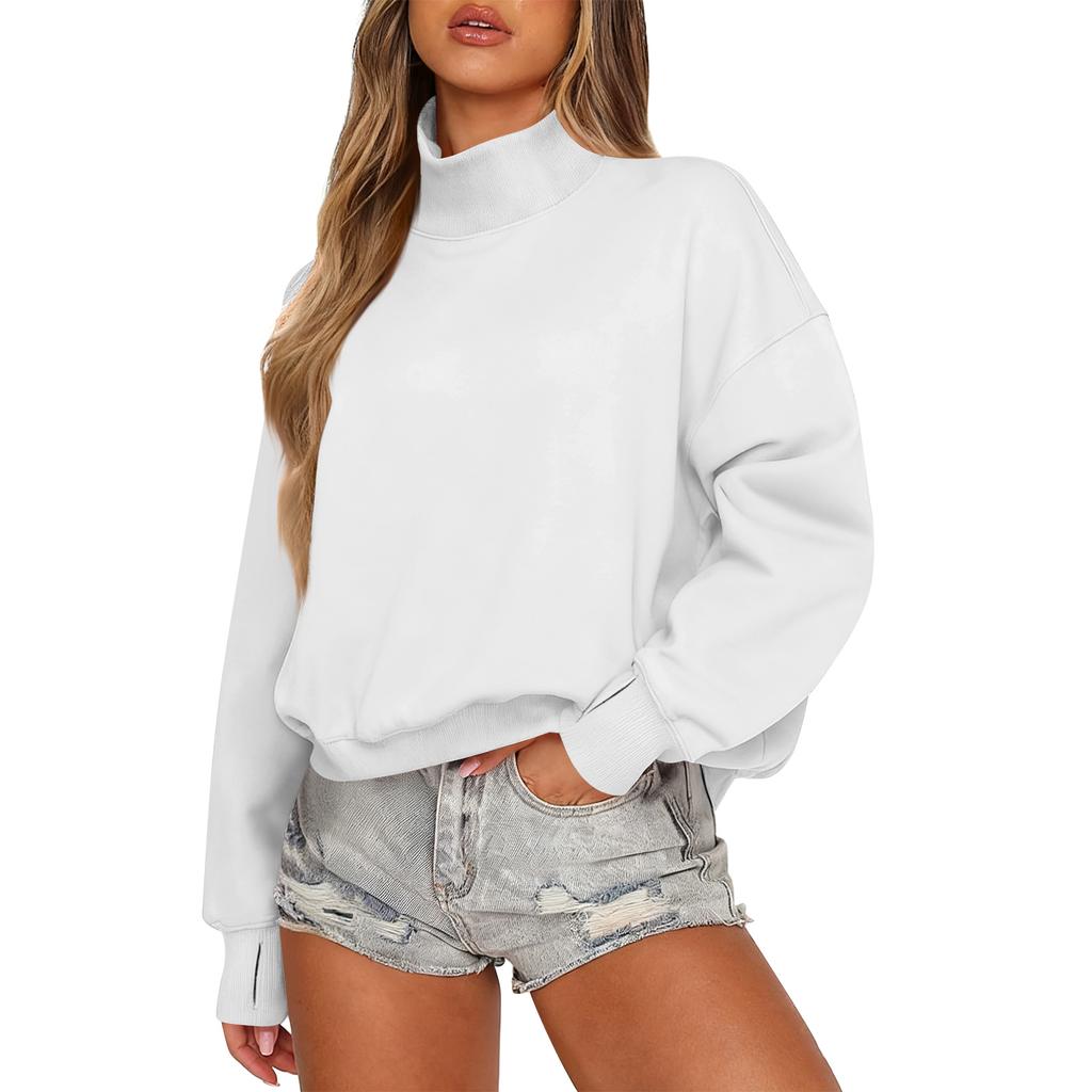Women's Sweatshirt Long Sleeve  Casual Comfort Loose Lightweight Women's Sweatshirt