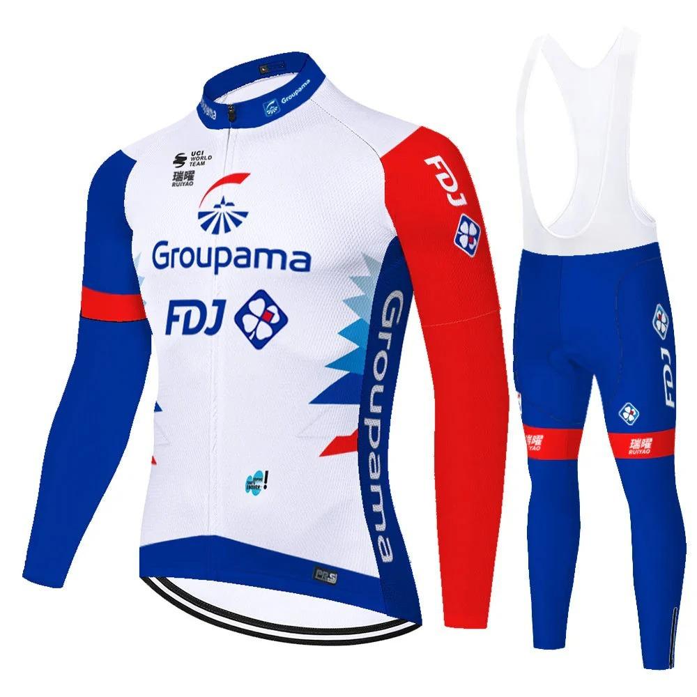 2026 Autumn and Winter Men's and Women's Long-sleeved Thin Velvet Warm Mountain Bike Riding Clothes Road Bicycle Sportswear Cover