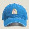 Cartoon Character Portrait Fashion Washed Baseball Cap Hat Outdoor Activities
