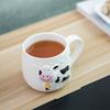 Ceramic Cute Cow Dairy Cattle Mugs Coffee Tea Milk Cups with Handle 414ml Drinkware Nice Gifts Animal Cartoon Breakfast Bottle