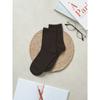 Monfoot Women S baSic Mid Calf SockS Black
