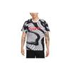 Быстросохнущие мужские футбольные майки с короткими рукавами и принтом Dri-Fit Allover, белые FB6408-100