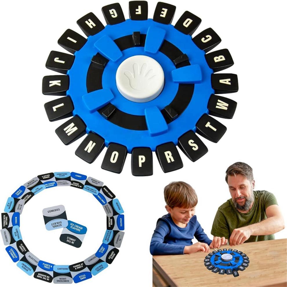 Board Game Fast-Paced Family Chessboard Alphabet