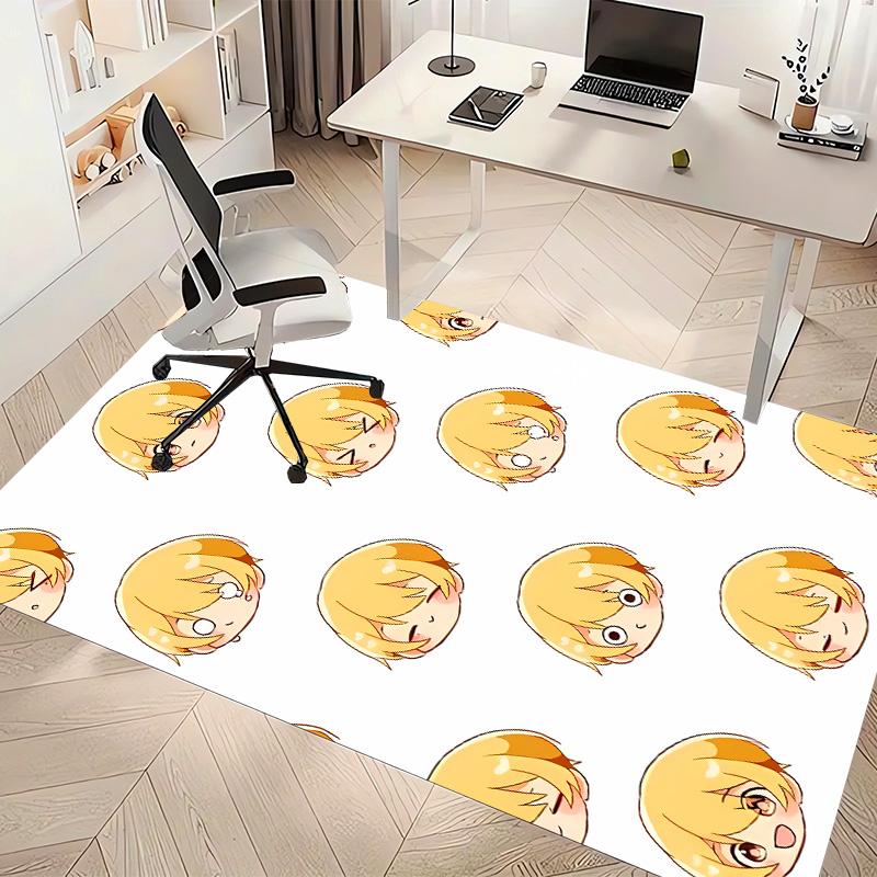 Tenma Tsukasa Printed Absorbent Washable Carpet, Non-Slip Bathroom Mats, Kitchen Rugs, Yoga Mat,Living Room Entrance, Camping Picnic Rugs