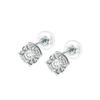 [Official] ESTELLE [WEB Exclusive] Women's Earrings, 10K White Gold with Diamonds, 0212-2446-0012-0000