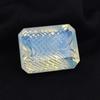 Lab-Created White Opal Loose Gemstone 68.35 ct Emerald Cut October Birthstone for Gem Collections