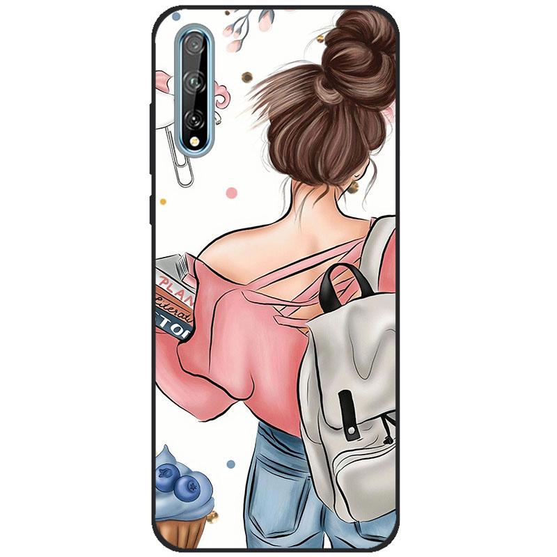 Для Huawei Y8P чехол 6.3" мягкий силиконовый чехол для телефона TPU для Huawei y8p 2020 Y 8P AQM-LX1 задняя крышка huaweiy8p бампер Funda Shell