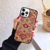 Чехол для телефона с цветочным узором в стиле персидского ковра для iPhone 17 Air 16 Coque 15 14 12 13 PLUS 11 PRO MAX Задняя крышка Fundas
