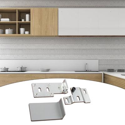 Подвесной шкаф Hardwar Strong Support Cabinet Shelf Brackets Secure & Stable Shelf Brace Corrosion Resistance For Home